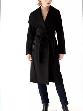 Michael Kors Black Wool Coat *XL * NWT